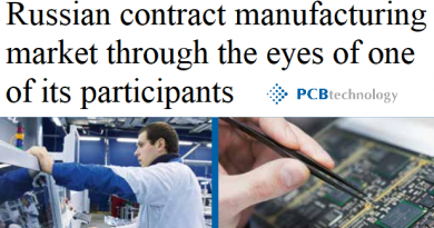 Russian contract manufacturing market through the eyes of one of its participants